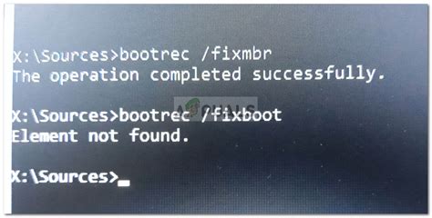 bootrec /fixboot element not found|Fix Element Not Found error for Bootrec /Fixboot on Windows 11/0.